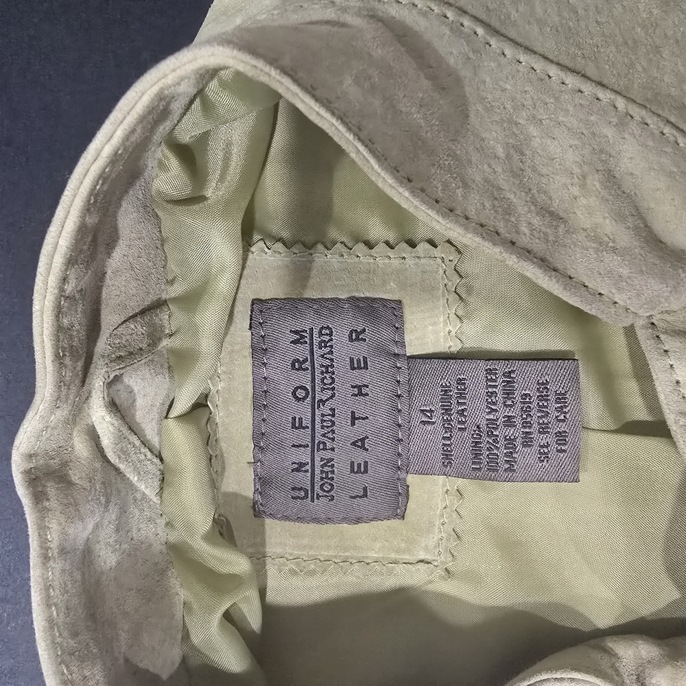 JohnPaulRichard Tan Leather Jacket